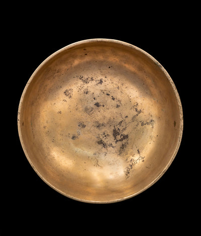 Antique Manipuri Singing Bowl F 180Hz 7.25" A15861 by Bodhisattva Trading Company - product image 2 for Resin Society
