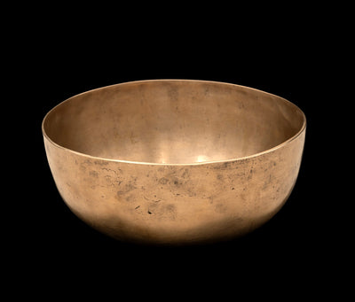 Antique Thadobati Singing Bowl G 98Hz (Near Concert Pitch) 9" A15869 by Bodhisattva Trading Company - product image 3 for Resin Society