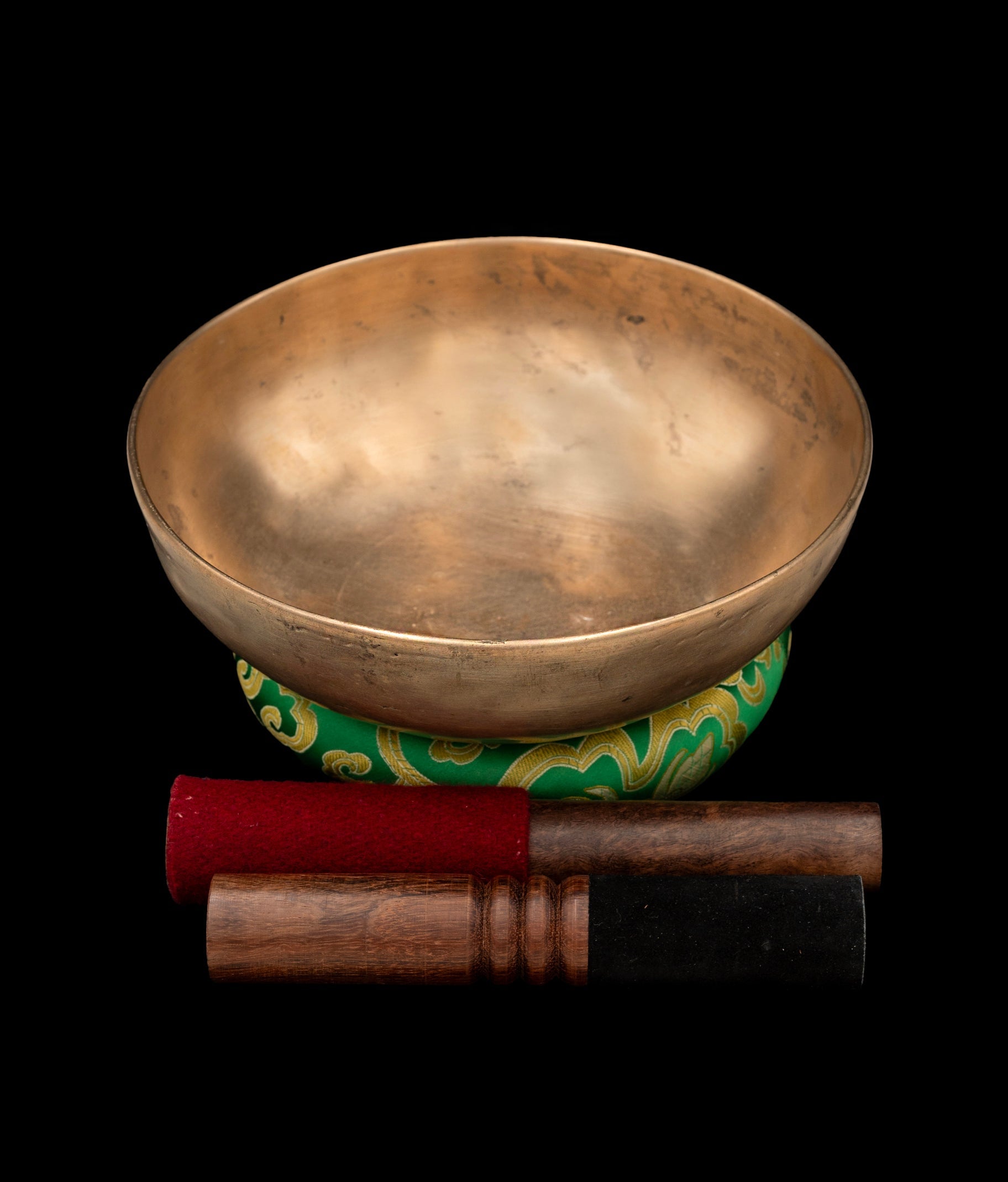 Antique Manipuri Void Singing Bowl B2 122Hz 8.5" A16086 by Bodhisattva Trading Company - main product image for Resin Society