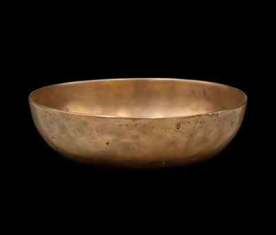 Antique Manipuri Void Singing Bowl B2 122Hz 8.5" A16086 by Bodhisattva Trading Company - product image 3 for Resin Society