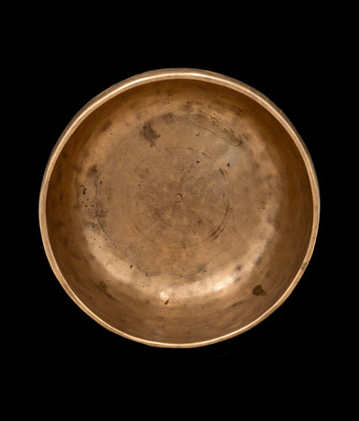 Antique Void Thadobati Singing Bowl A#3 227Hz 7" A16097 by Bodhisattva Trading Company - product image 2 for Resin Society
