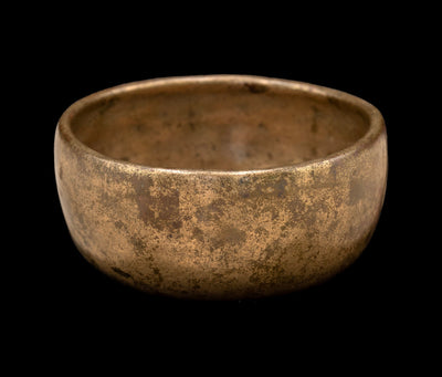 Antique Void Singing Bowl E5 678Hz 4 3/4" A16132 by Bodhisattva Trading Company - product image 3 for Resin Society