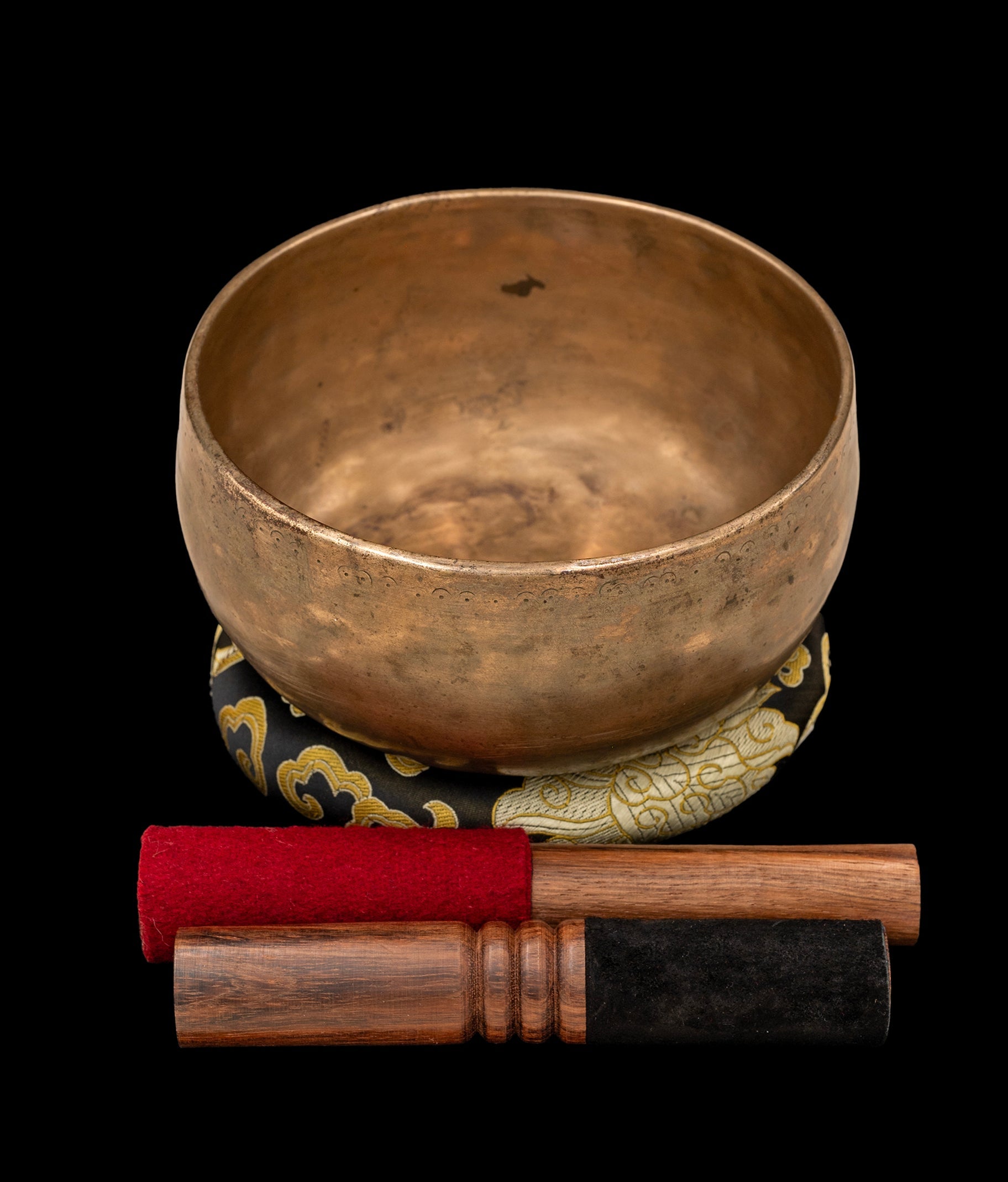 Antique, Special Thick, Void Thadobati Singing Bowl A#3 234Hz 7" A16136 by Bodhisattva Trading Company - main product image for Resin Society