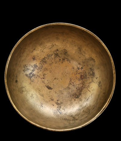 Antique Manipuri Singing Bowl D#3 155Hz 8 1/4" A16137 by Bodhisattva Trading Company - product image 3 for Resin Society