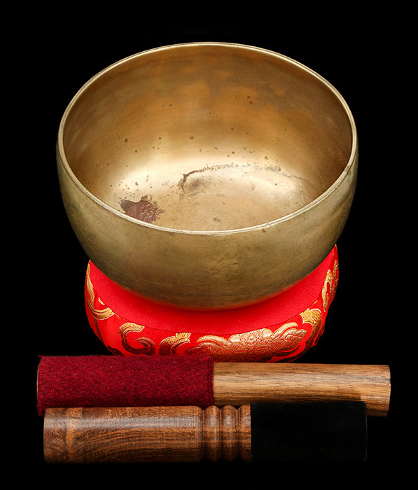 Antique Special Singing Bowl B3 253Hz 6 7/8" A16160 by Bodhisattva Trading Company - main product image for Resin Society