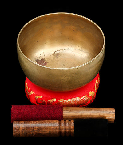 Antique Special Singing Bowl B3 253Hz 6 7/8" A16160 by Bodhisattva Trading Company - main product image for Resin Society