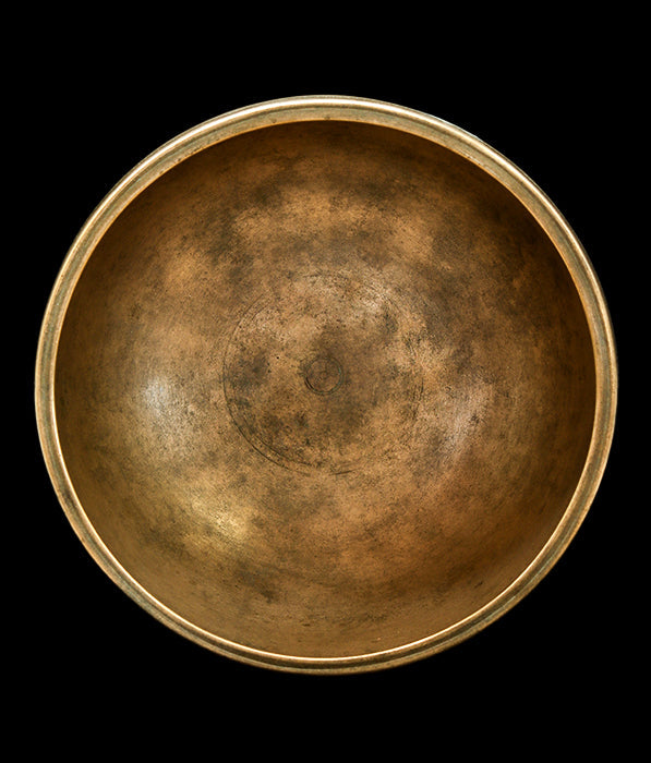 Antique Special Singing Bowl D#4 305Hz 8" A16161 by Bodhisattva Trading Company - product image 3 for Resin Society