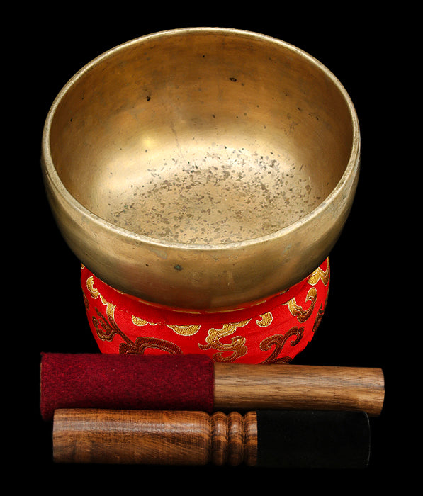 Antique Special Singing Bowl E4 335Hz 6 1/2" A16177 by Bodhisattva Trading Company - main product image for Resin Society