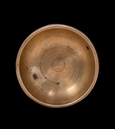 Antique Void Singing Bowl F#5 725Hz 4 1/2" A16287 by Bodhisattva Trading Company - product image 2 for Resin Society