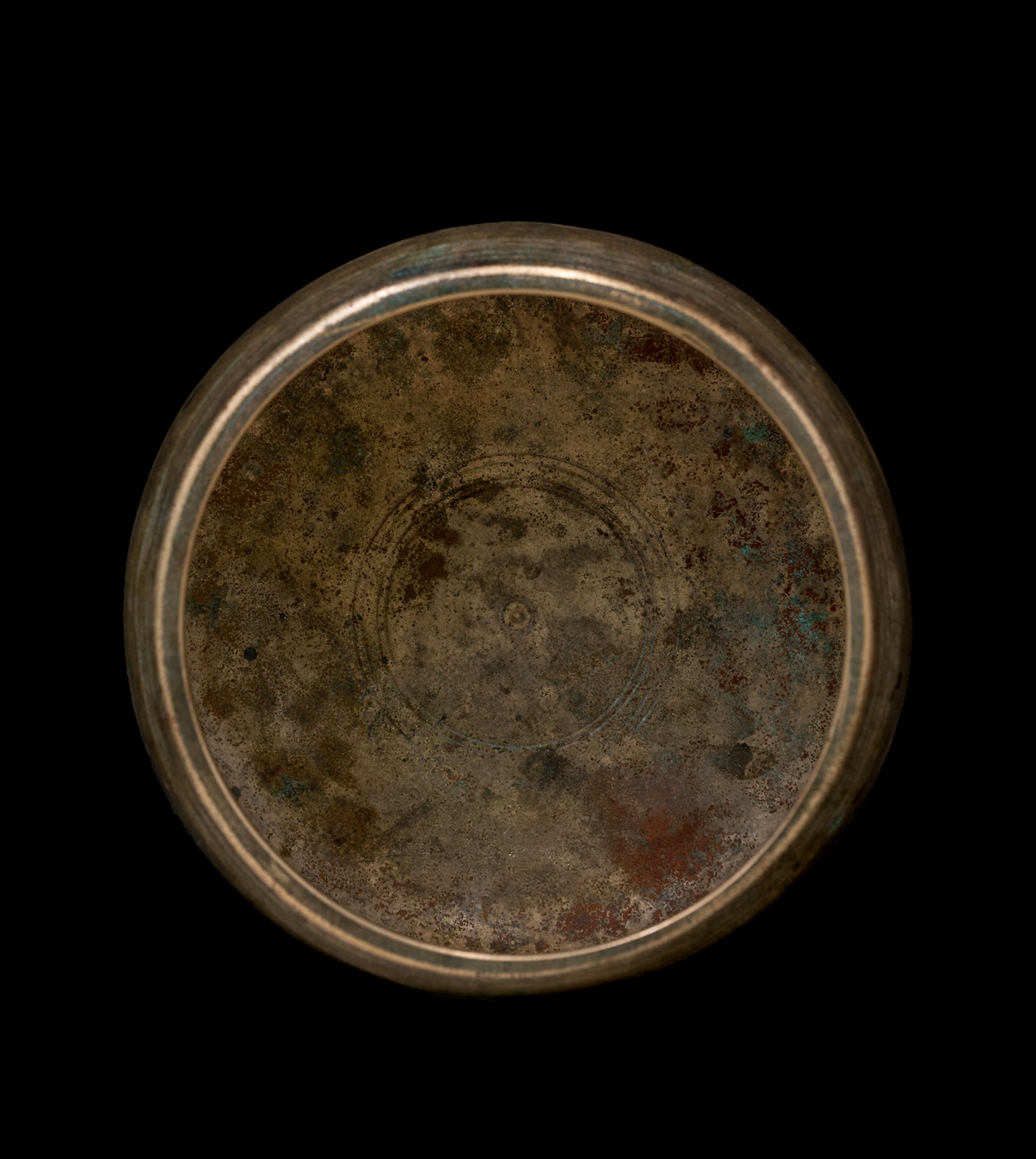 Antique Rare Mani Singing Bowl G5 779Hz 4 3/4" A16289 by Bodhisattva Trading Company - product image 2 for Resin Society