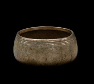 Antique Rare Mani Singing Bowl G5 779Hz 4 3/4" A16289 by Bodhisattva Trading Company - product image 3 for Resin Society
