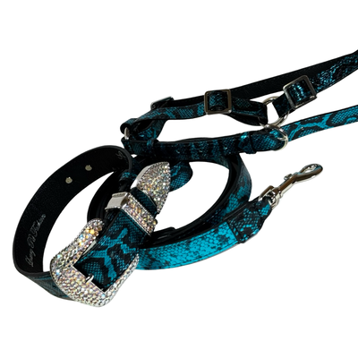 Blue & Black Serpente Set by Allysa Payne Beverly Hills - product image 2 for Resin Society
