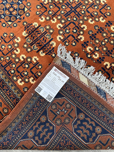 Hand-Knotted Afghani Bukharayi Rug by Rugistan - product image 9 for Resin Society