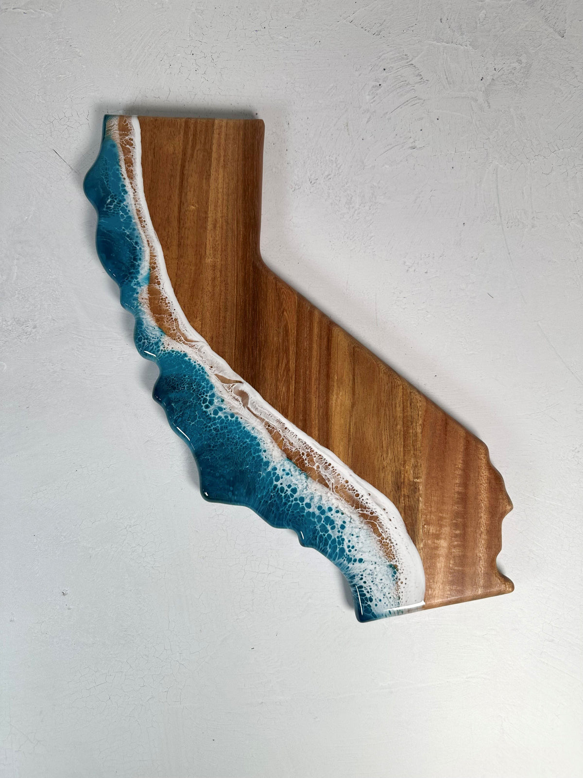 State Shaped Acacia Cheese Board