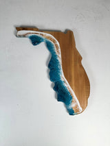 State Shaped Acacia Cheese Board