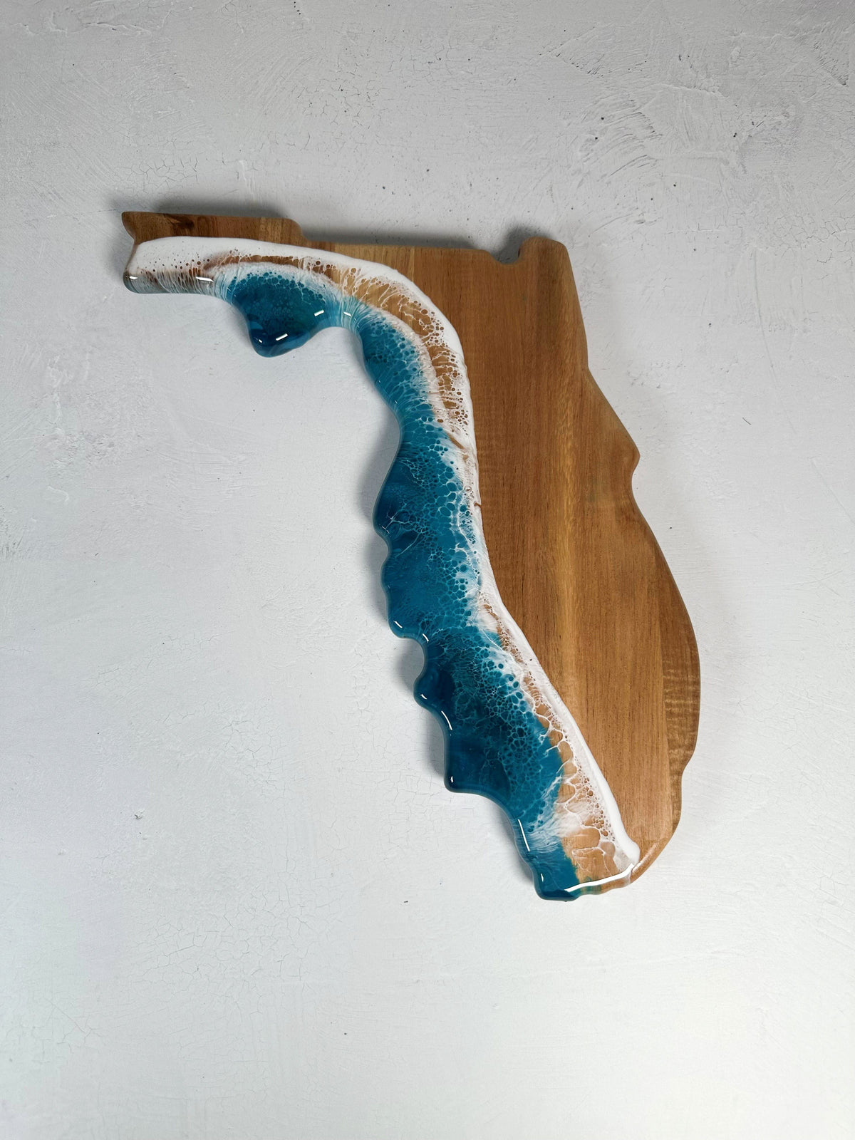 State Shaped Acacia Cheese Board
