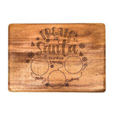 Winter & Christmas Engraved Cheese Board