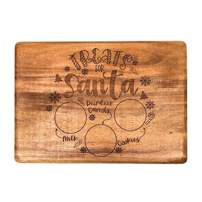 Winter & Christmas Engraved Cheese Board