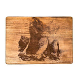 Winter & Christmas Engraved Cheese Board