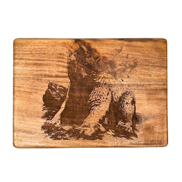 Winter & Christmas Engraved Cheese Board