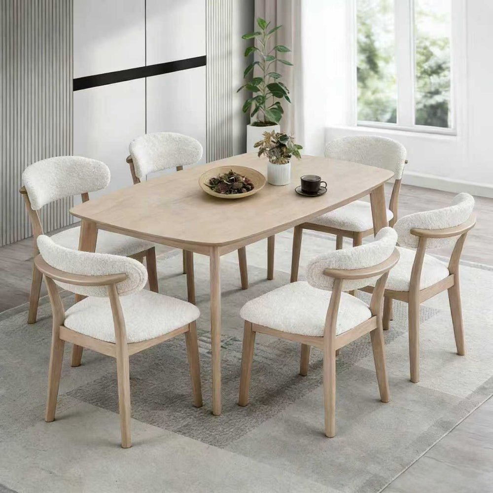 ACTU Scandinavian Dining Table Set by ACTU FURNITURE - main product image for Resin Society
