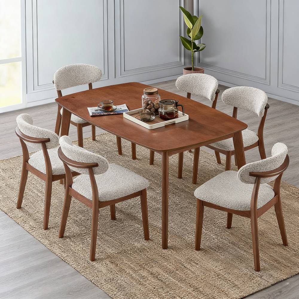 ACTU Scandinavian Dining Table Set