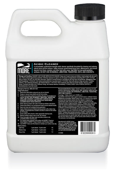 MORE® Acidic Cleaner
