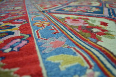 Handwoven Nourison Soumak SK43 Multicolor Area Rug – 8'5" x 11'7" – by Rugistan - product image 10 for Resin Society