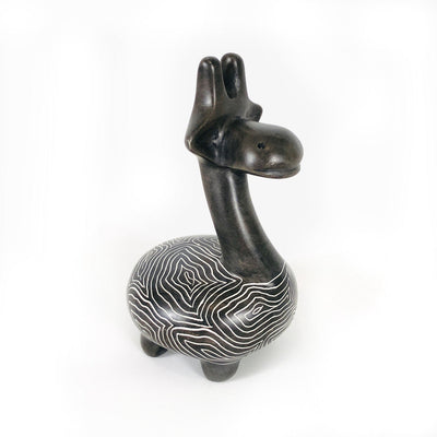 Funky Gray Giraffe - Soapstone by Mbare Ltd - product image 3 for Resin Society