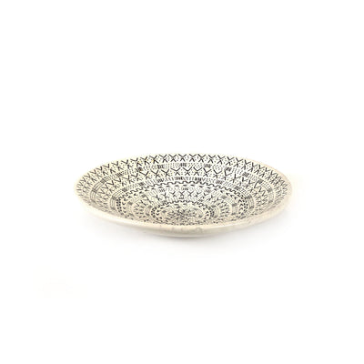 Mud Cloth Natural Platter - 10" by Mbare Ltd - product image 4 for Resin Society
