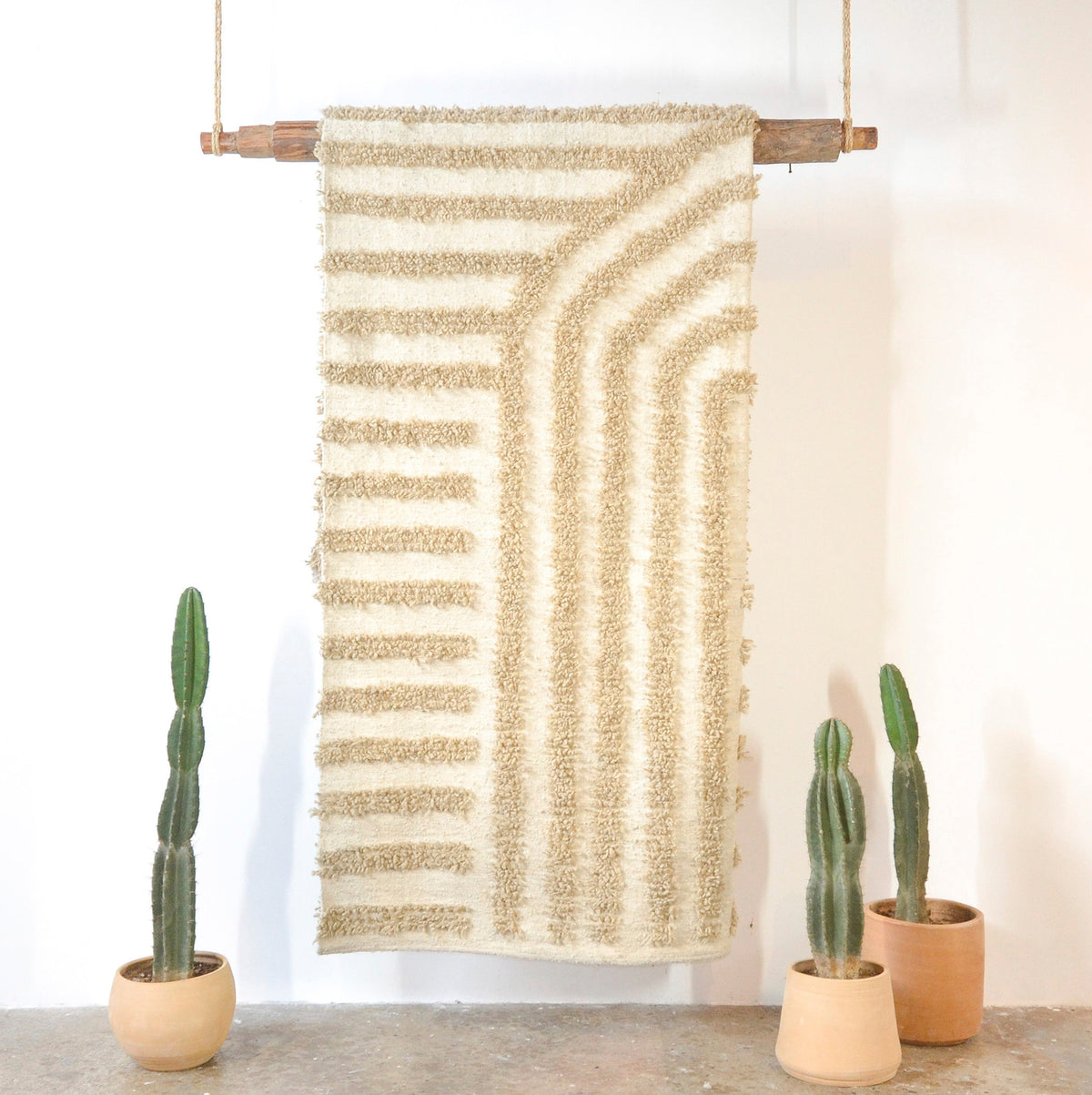 Cruzadas Wool Rug by Diego Olivero Studio from MESO