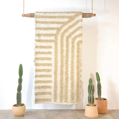Cruzadas Wool Rug by Diego Olivero Studio from MESO