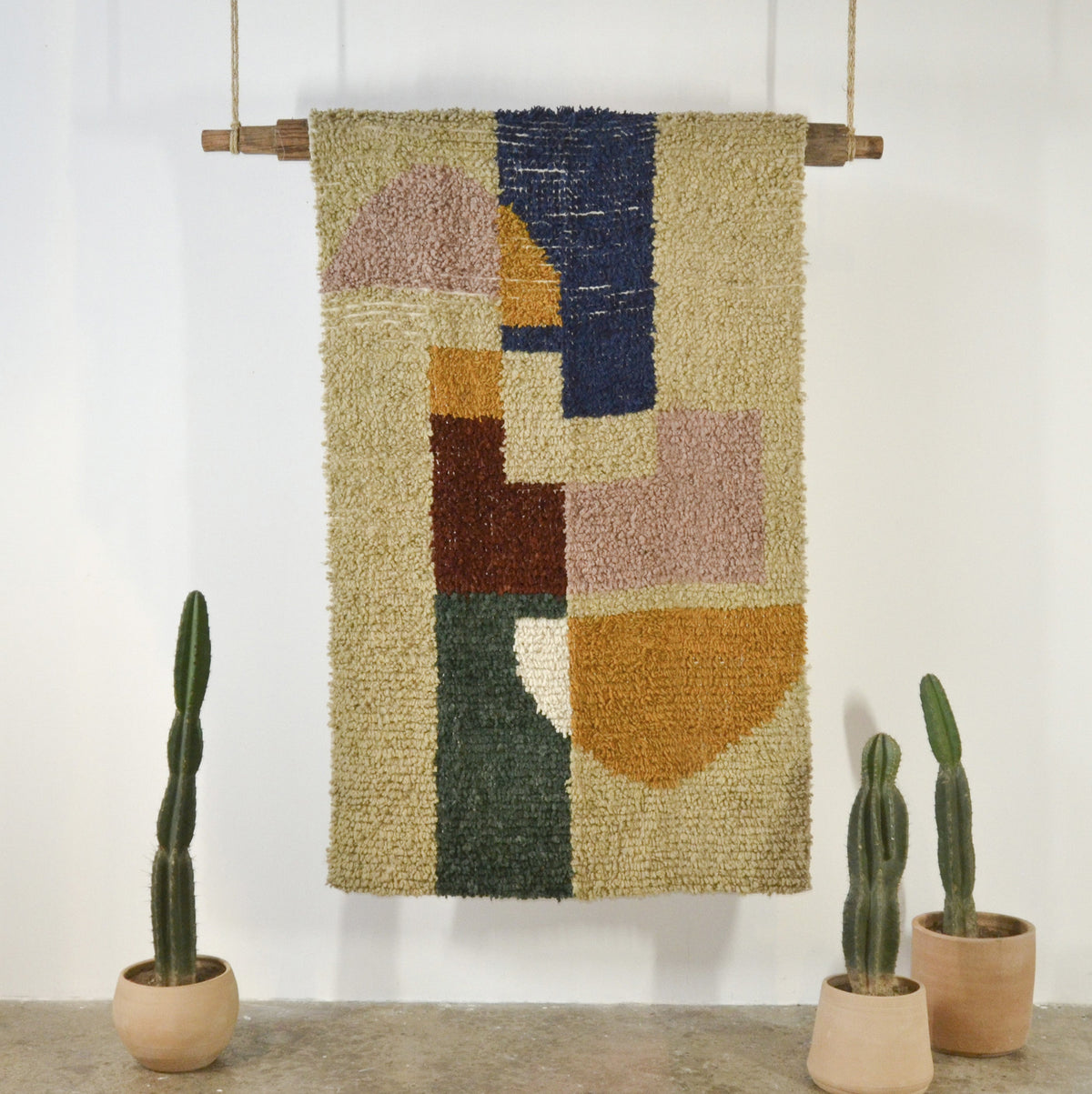 Geo II Wool Rug by Diego Olivero Studio from MESO