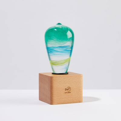 EP Light Alice Decorative Resin LED Bulb with wooden base