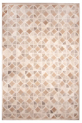 Alpha – Custom Cowhide & Shearling Rug by Homelosophy