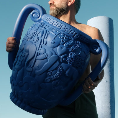 Terracotta Amphora Blue by DEKOR - product image 2 for Resin Society