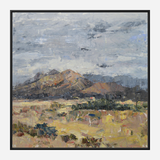 A New Day Has Dawned Artist Canvas Enhanced Print (30x30 Brown Frame) by John Beard Collection - product image 5 for Resin Society