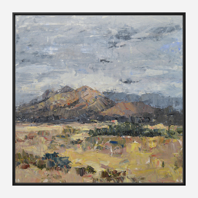 A New Day Has Dawned Artist Canvas Enhanced Print (30x30 Brown Frame) by John Beard Collection - product image 5 for Resin Society