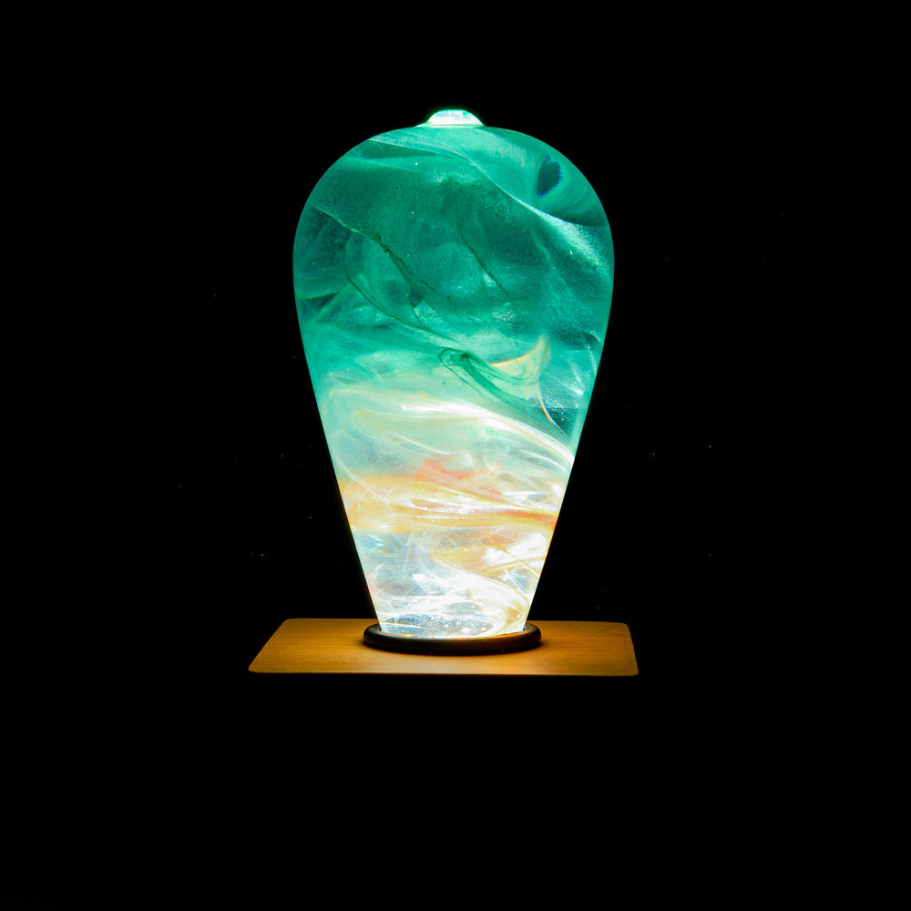 EP Light Aquaria Decorative Resin LED Bulb with unique handcrafted resin design