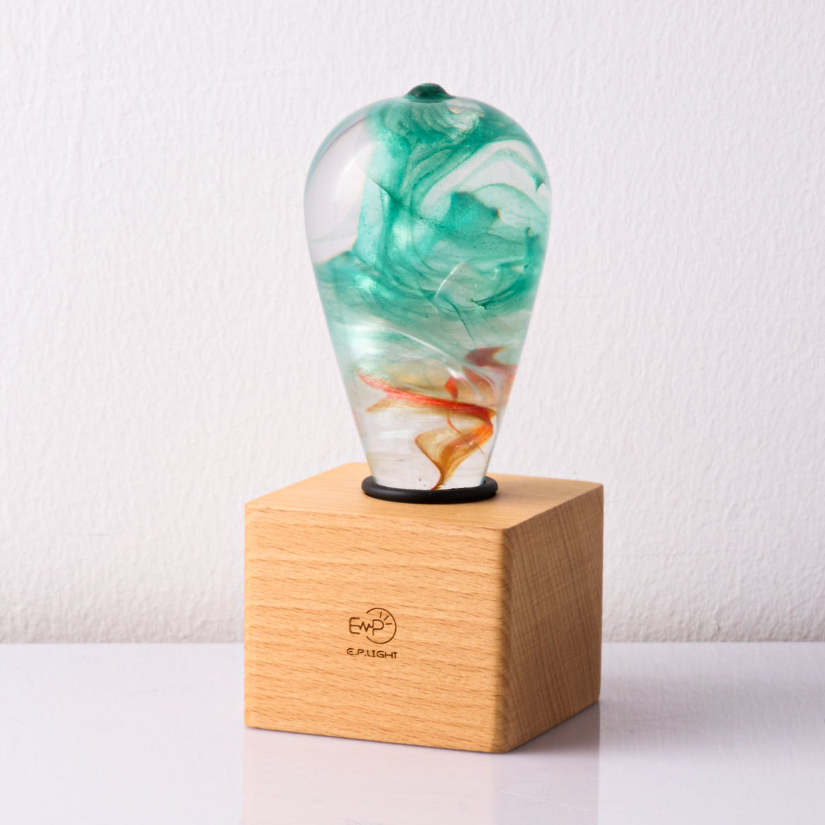 EP Light Aquaria Decorative Resin LED Bulb with unique handcrafted resin design