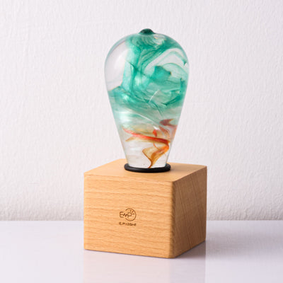 EP Light Aquaria Decorative Resin LED Bulb with unique handcrafted resin design