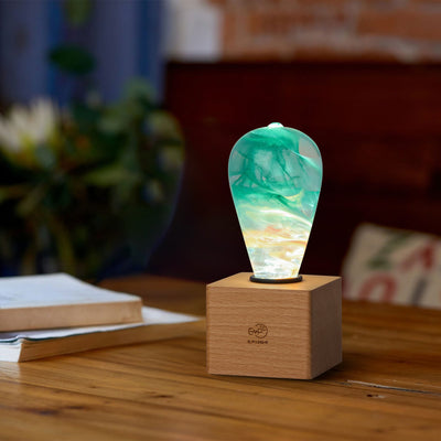EP Light Aquaria Decorative Resin LED Bulb with unique handcrafted resin design