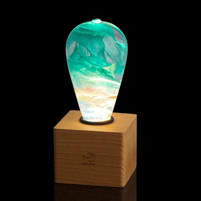 EP Light Aquaria Decorative Resin LED Bulb with unique handcrafted resin design