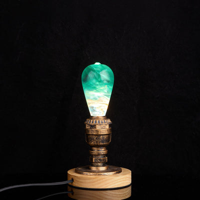 EP Light Aquaria Decorative Resin LED Bulb with unique handcrafted resin design