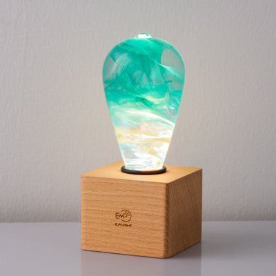 EP Light Aquaria Decorative Resin LED Bulb with unique handcrafted resin design