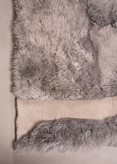 ARMOR High - Low Sheepskin Rug – Sculpted Texture in Custom Sizes by Homelosophy