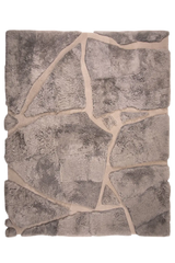 ARMOR High - Low Sheepskin Rug – Sculpted Texture in Custom Sizes by Homelosophy