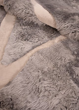 ARMOR High - Low Sheepskin Rug – Sculpted Texture in Custom Sizes by Homelosophy