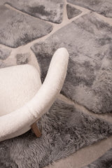 ARMOR High - Low Sheepskin Rug – Sculpted Texture in Custom Sizes by Homelosophy