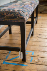 Reclaimed Vintage Turkish Rug Bench by Old New House® - product image 10 for Resin Society